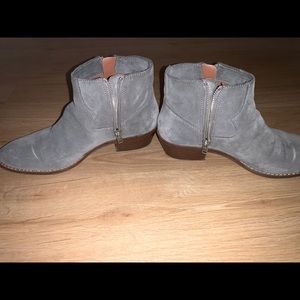 Grey Coach Booties